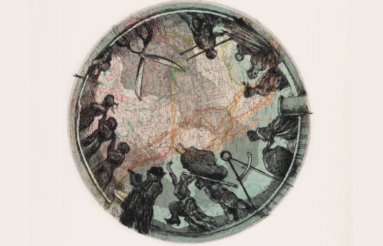 William Kentridge, Small Atlas Procession II