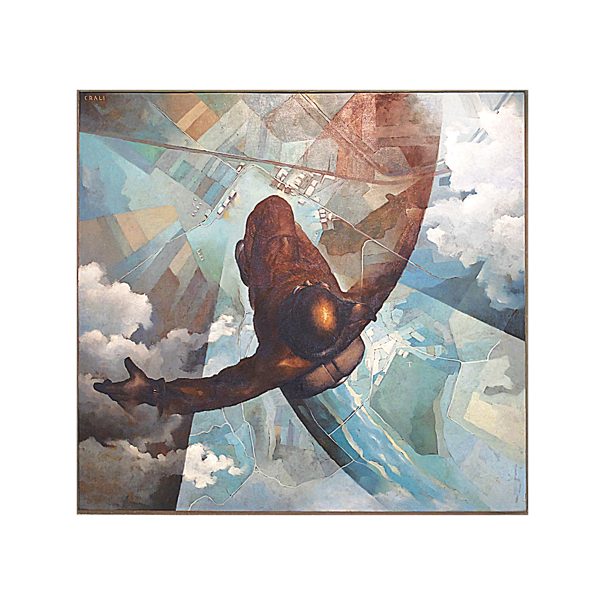 Tullio Crali, Prima che si apra il paracadute, 1939